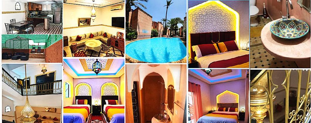 Quarya Assiyahia - Riad Camilia- Maison Entiere Avec Piscine مراكش المظهر الخارجي الصورة